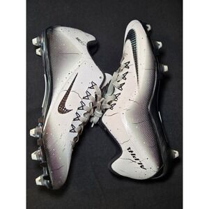 Nike Alpha Men's Football Cleats White Black Gradient Size 11.5